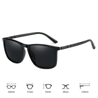 Luxury Square Polarized Sunglasses