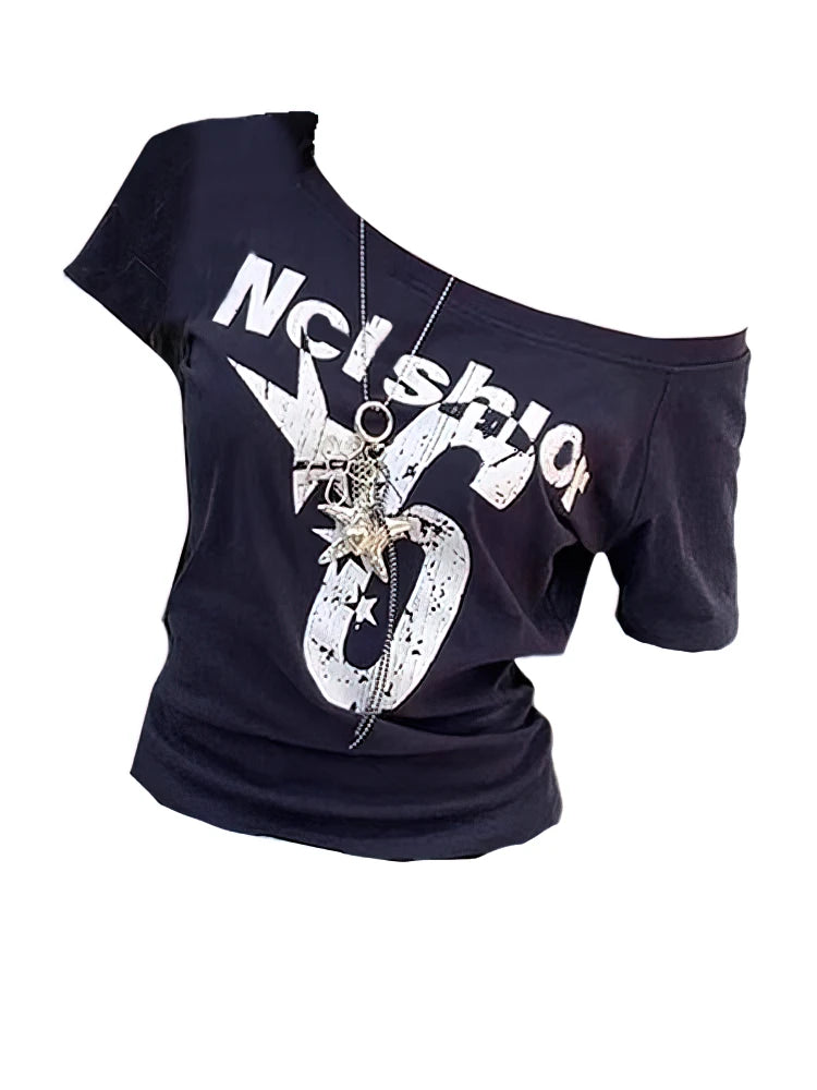 Summer Off-Shoulder Crop Top for Women