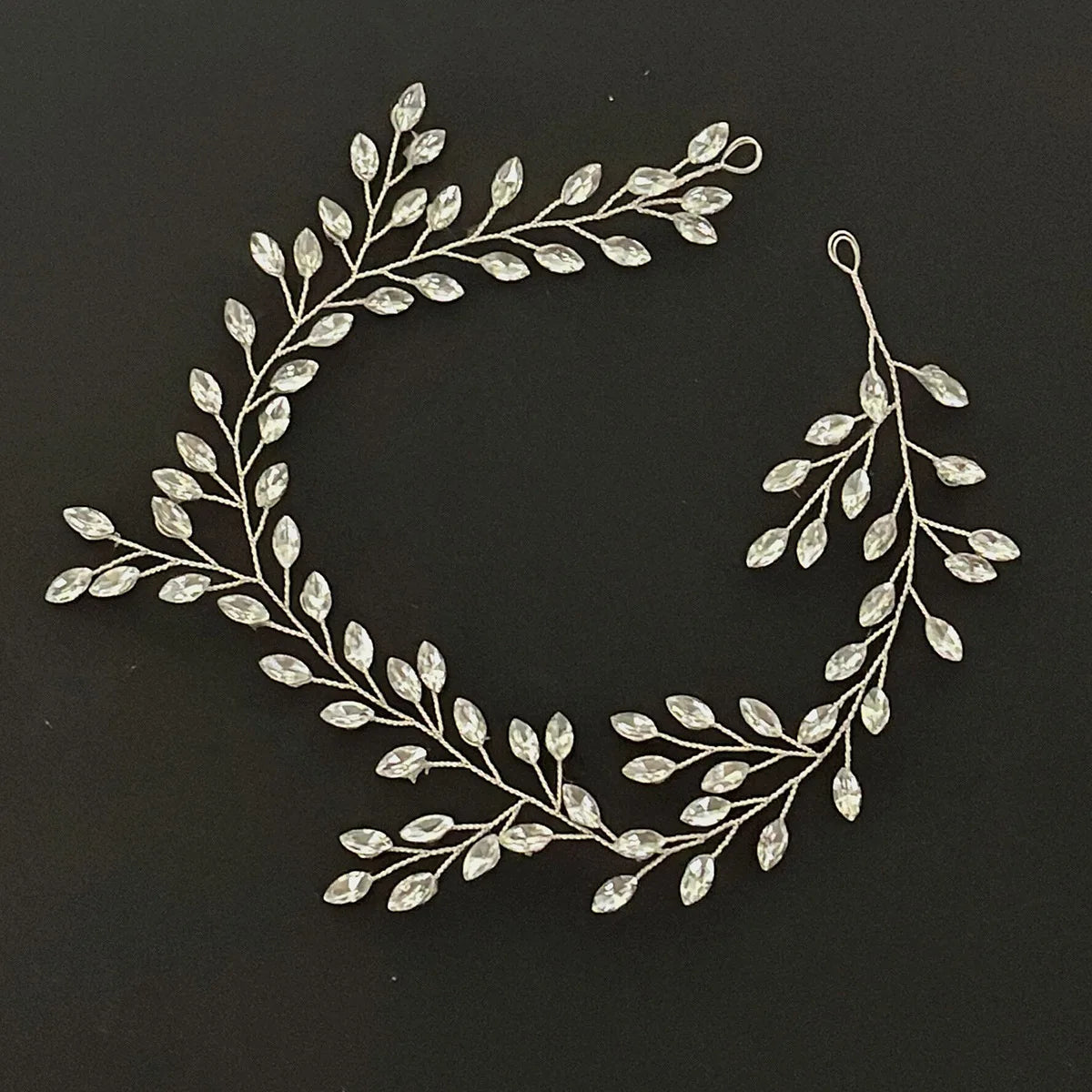 Elegant Crystal &amp; Pearl Bridal Headband for Women