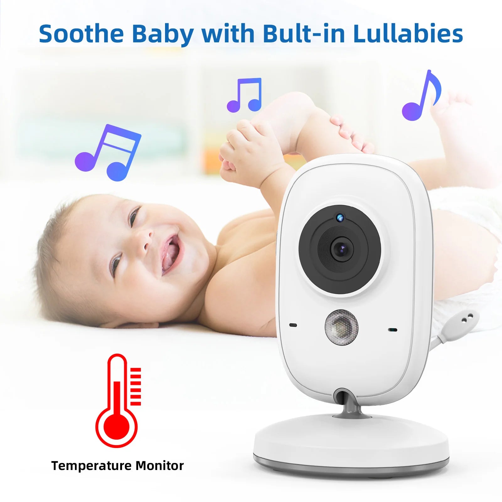 TakTark 3.2 Inch Wireless Video Baby Monitor