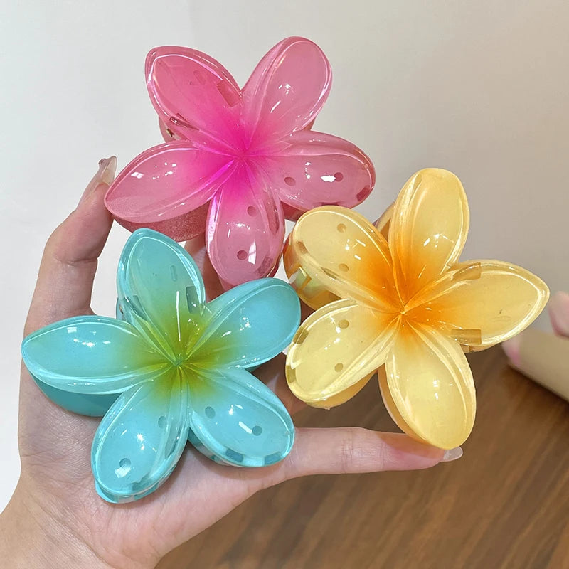Fashion Flower Hair Claw Clip for Women &amp; Girls