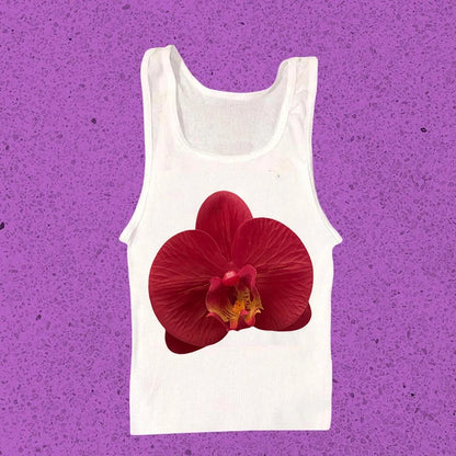 Vintage Y2K Baby Tee – Graphic Print Crop Top