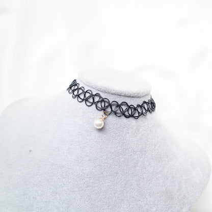 Black Star Choker Necklace for Women &amp; Girls