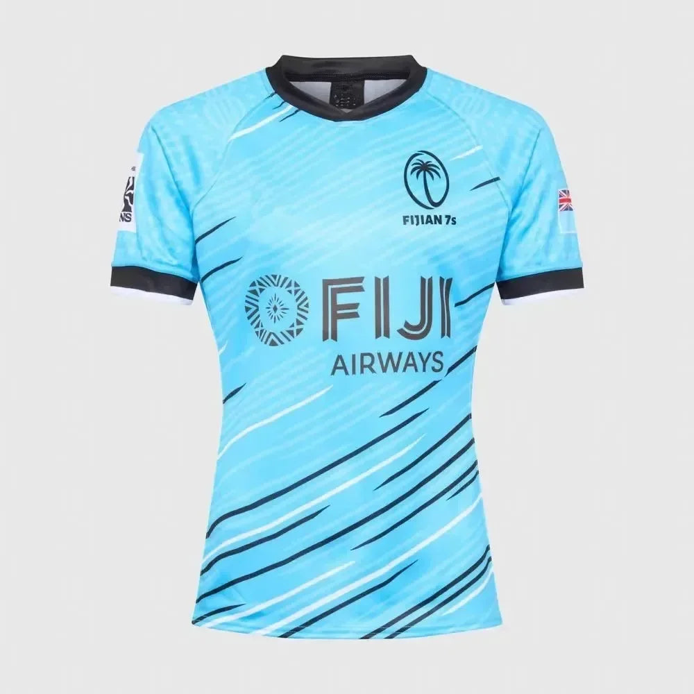 Quick-Drying Outdoor Sports T-Shirt – 3D Printed Fiji 7s Andrea Rugby Jersey