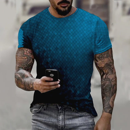 Unisex Graffiti 3D Print T-Shirt