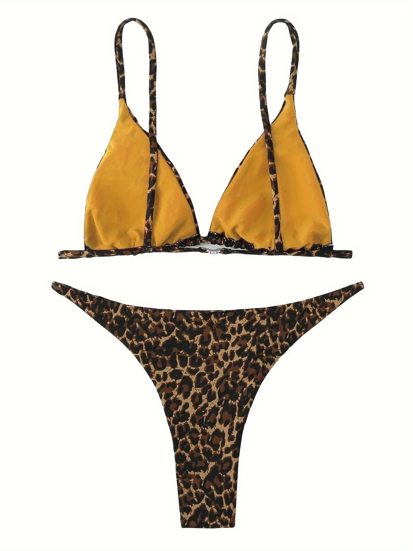 Sexy Leopard Bikini Suit