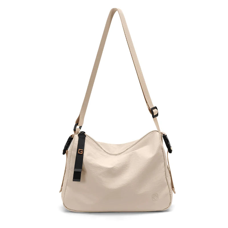 Lightweight Waterproof Crossbody Messenger Bag with Anti-Theft Design