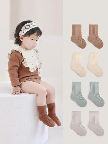 MILANCEL Autumn Kids Mid-Tube Socks