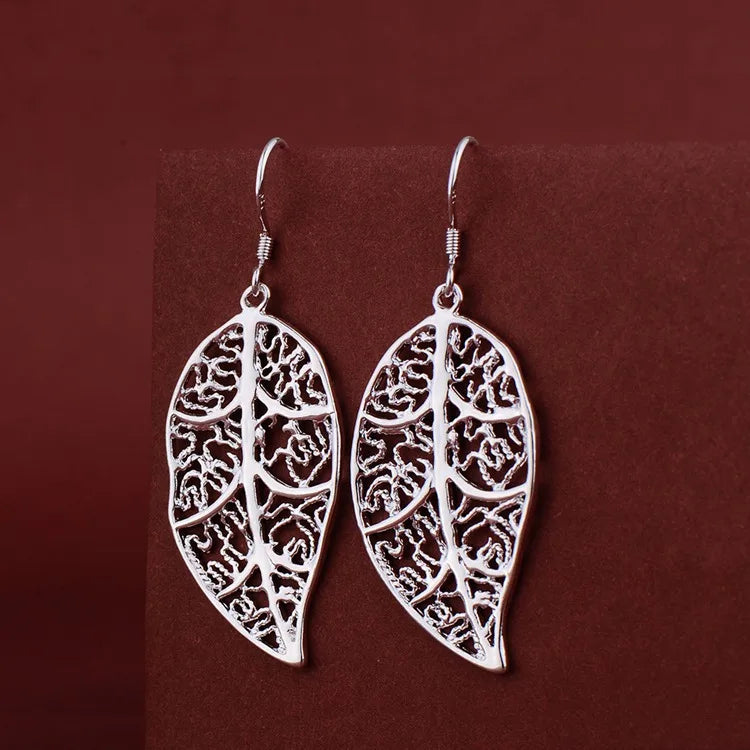 Sterling Silver Heart Stud Earrings for Women