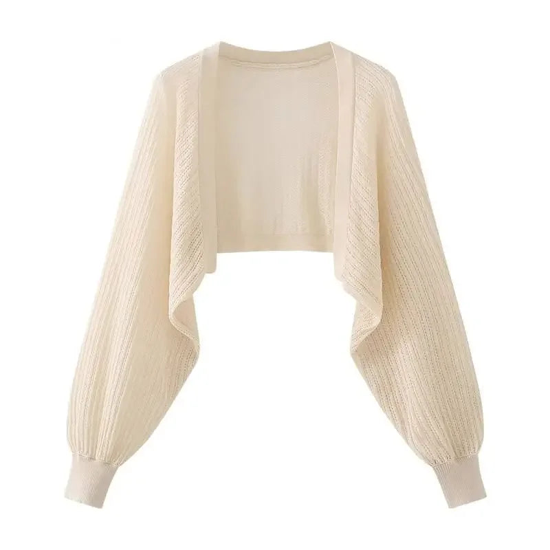 Summer Ice Silk Knitted Cardigan