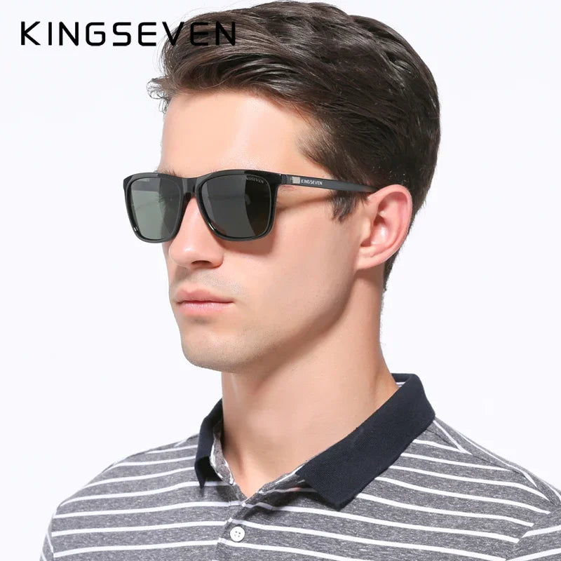 Aluminum Frame Polarized Sunglasses for Men