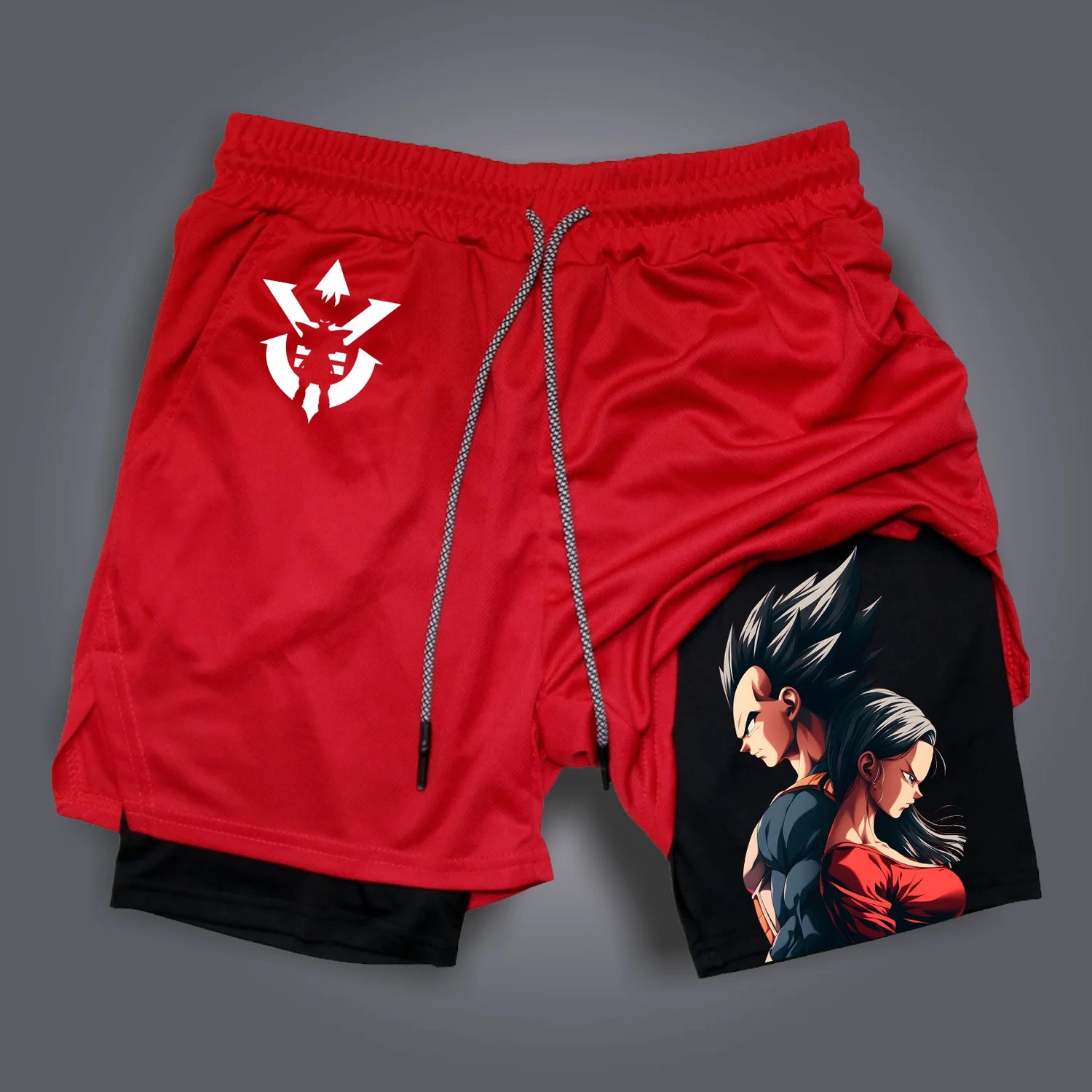 Dragon Ball 2-in-1 Sports Shorts