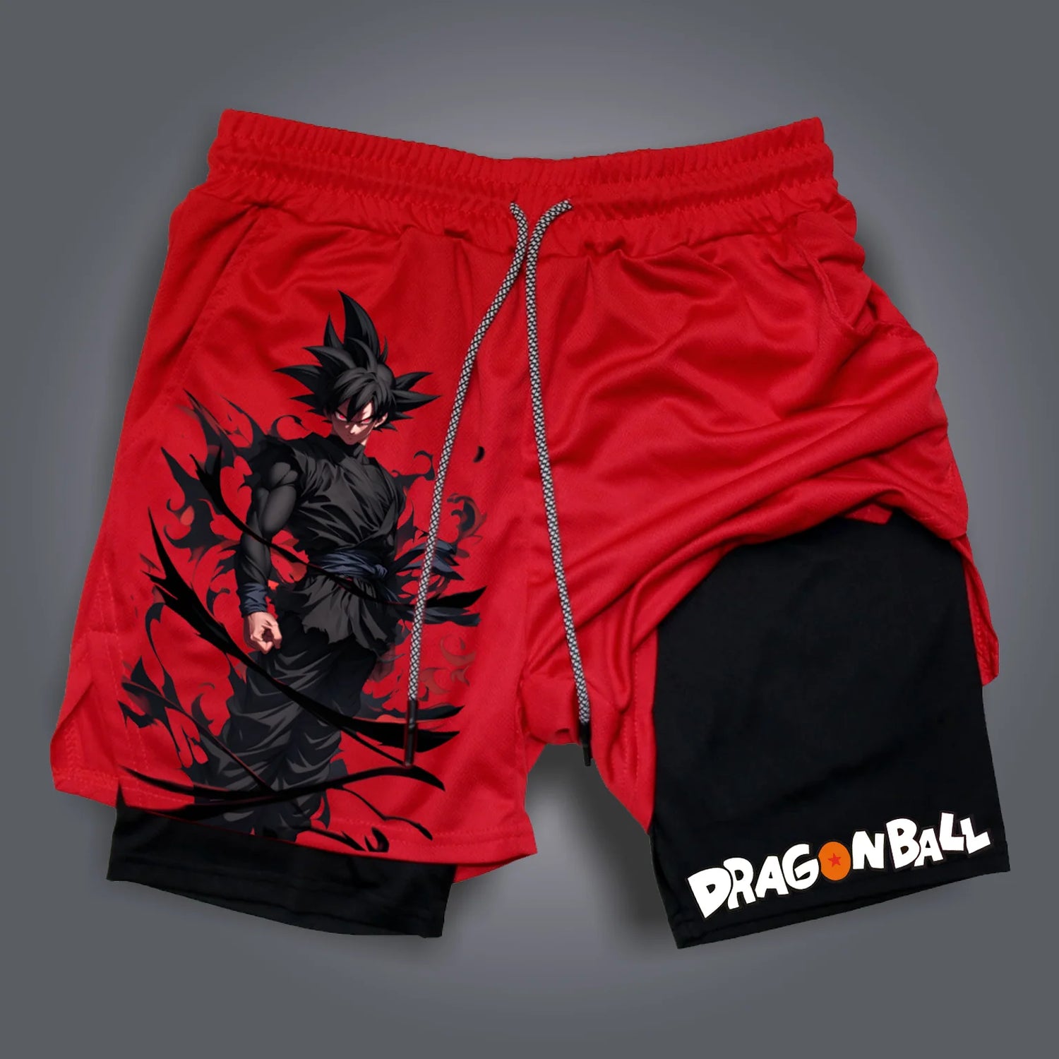 Dragon Ball 2-in-1 Sports Shorts