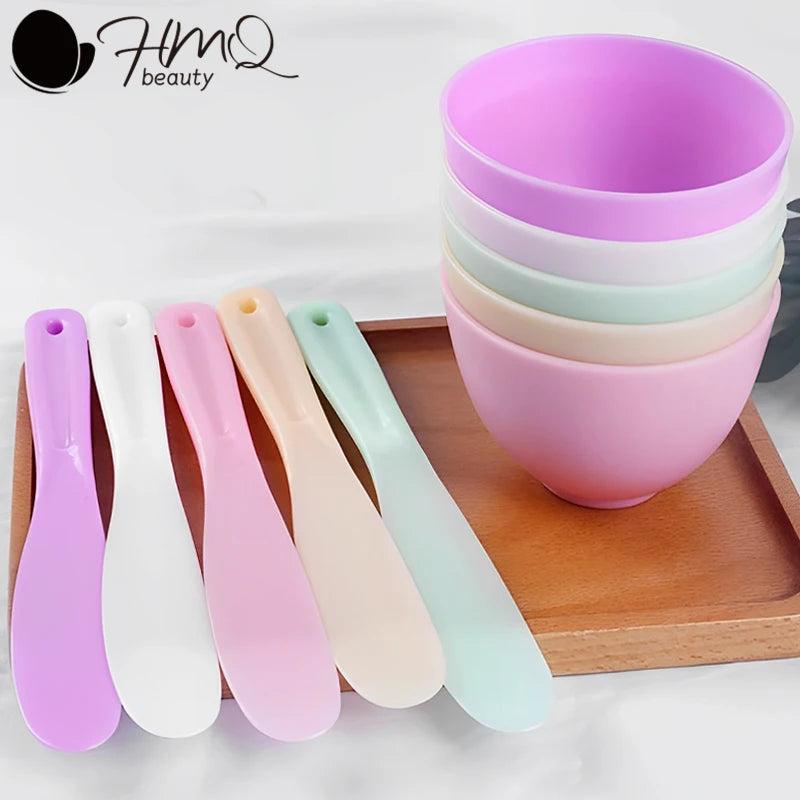 Silicone Face Mask Bowl Set