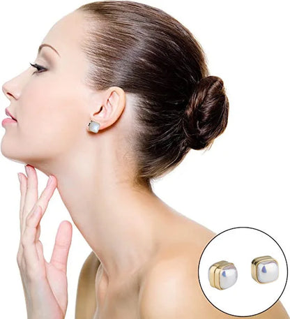 Luxury Magnetic Pearl Clip Earrings for Women