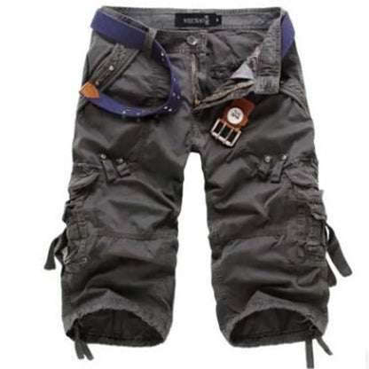 Men’s Cotton Cargo Shorts – Summer Casual Wear