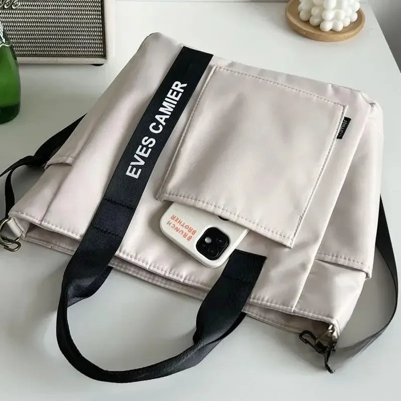 Waterproof Nylon Large Capacity Tote Bag