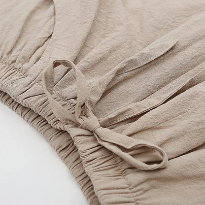 Women’s Summer Cotton Linen High-Waist Shorts | Casual Sports &amp; Fashion Shorts