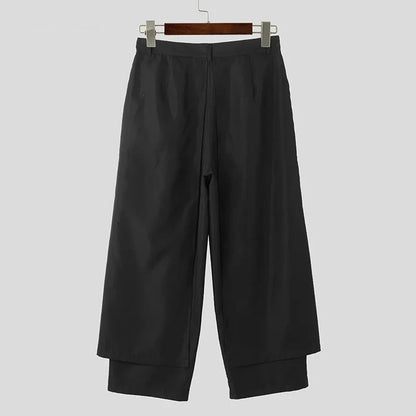 INCERUN Men’s Irregular Pants