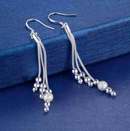 Sterling Silver Heart Stud Earrings for Women