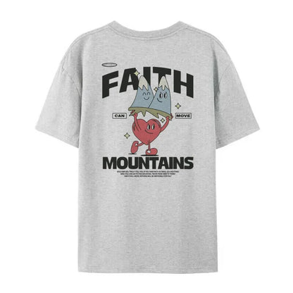 Retro Cartoon Bible Verse Funny T-Shirts Women Cute Christian Inspirational Tee Shirt Jesus Faith Streetwear Tops Unisex Clothes