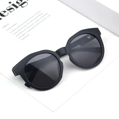 Kids Round Frame Sunglasses – Candy Color UV400 Outdoor Eyewear