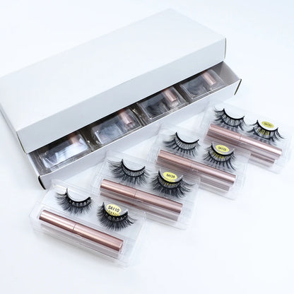 Magnetic Eyelashes with Magnetic Lashes Glue