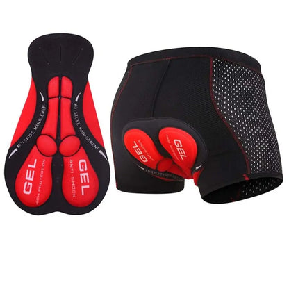 Breathable Cycling Shorts Men Cycling Underwear 5D Gel Pad Shockproof Bicycle Underpant MTB Road Bike Equipment