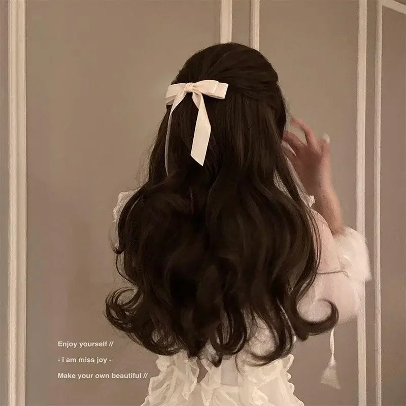 Fashion Fabric Ribbon Hairpin for Women