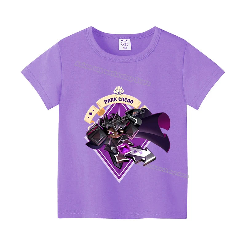 Kids’ Cookie Run Kingdom T-Shirt | Unisex Summer Cotton Tee