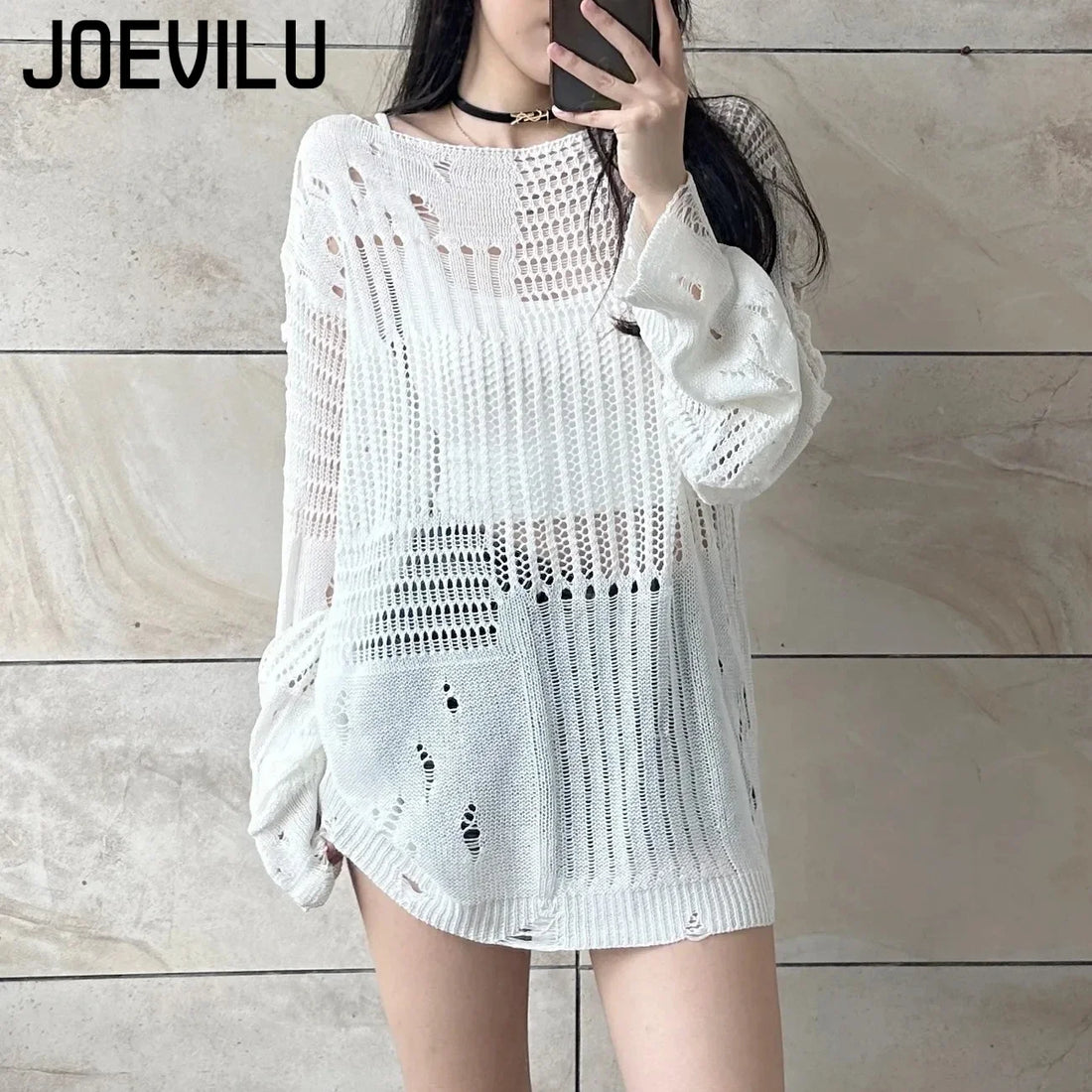 Women’s Summer Loose Long Sleeve Korean Sweater Top