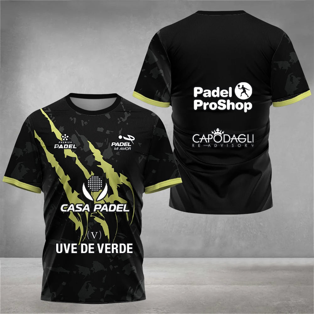 Men’s Quick-Dry Sports T-Shirt | Breathable Training &amp; Tennis Badminton Short Sleeve Fitness Tee