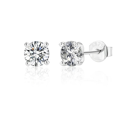 CANNER Moissanite Ear Stud Earrings