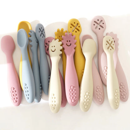 Silicone Baby Utensils Set