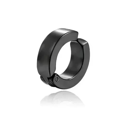 Round Stainless Steel Punk Ear Clip