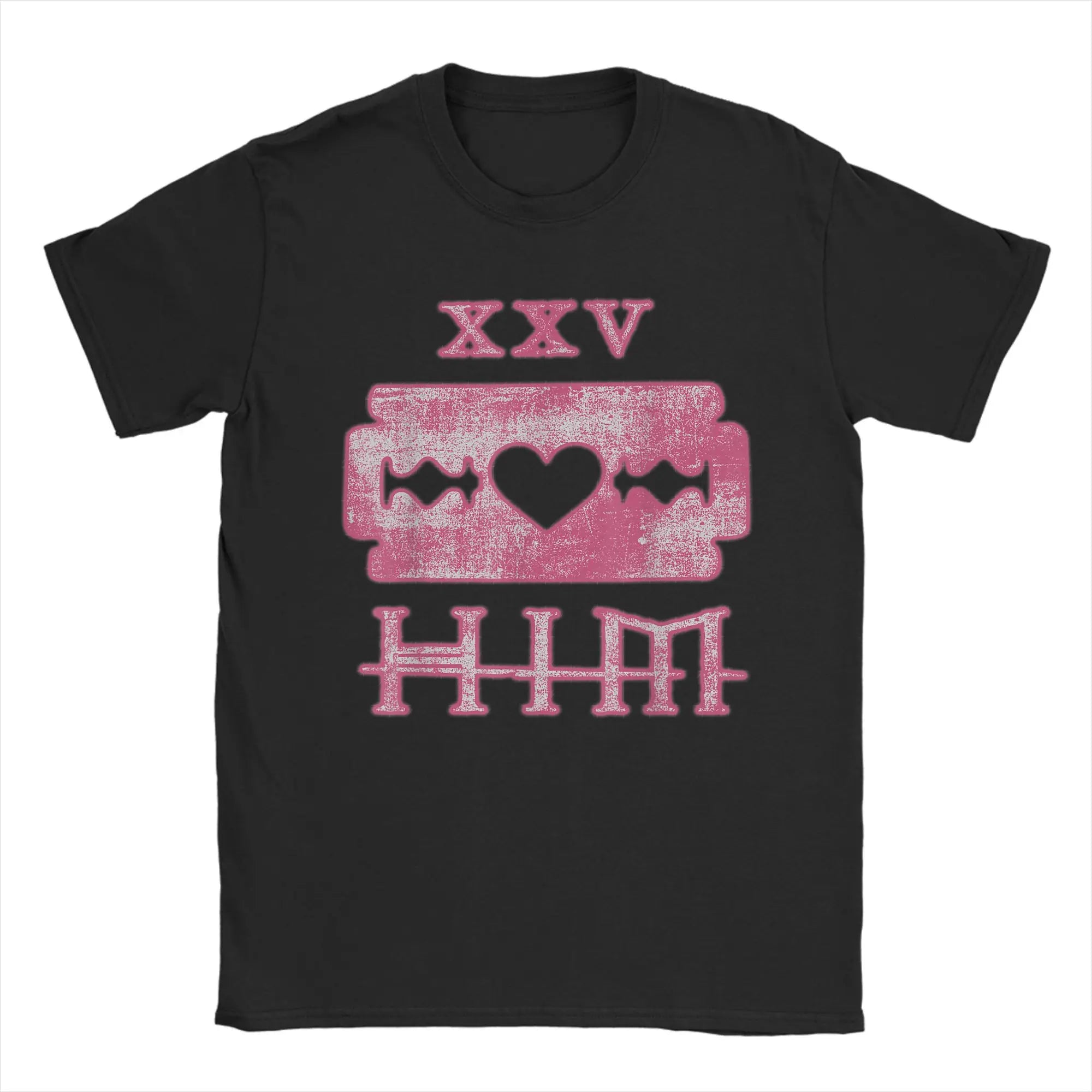 Harajuku Ville Valo Arch T-Shirt | HIM Band Inspired Aesthetic Tee