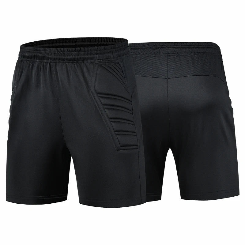 Football &amp; Soccer Goalkeeper Shorts | EVA Sponge Protective Hip Pad Training Pants