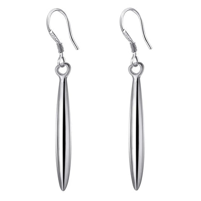 Sterling Silver Heart Stud Earrings for Women