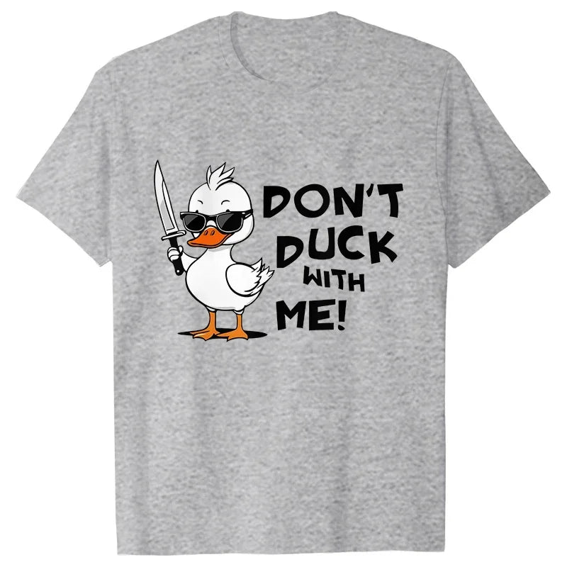 Duck With Knife Graphic T-Shirt | Men&