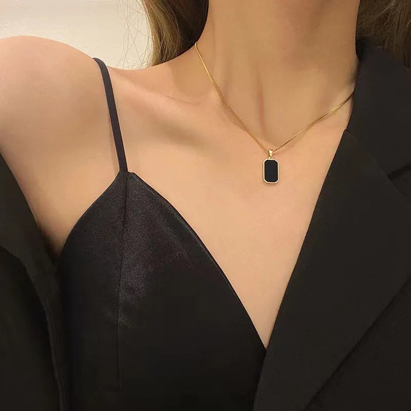 Fashion Square Necklace for Women