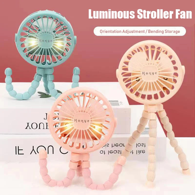 Portable USB Rechargeable Fan