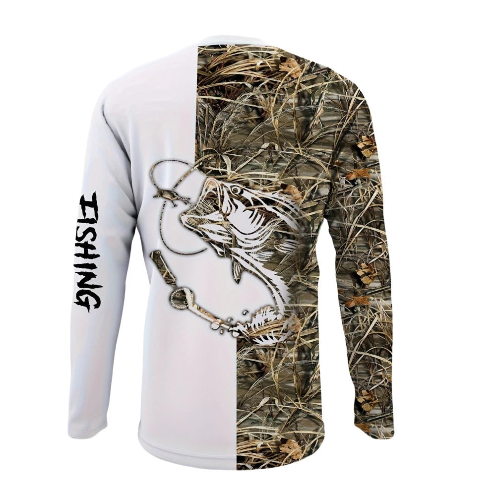 Men’s Long Sleeve Casual T-Shirt – Autumn Streetwear Pullover