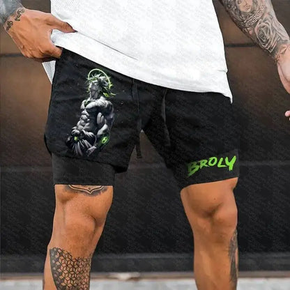 Dragon Ball Z Official Men’s Running Shorts