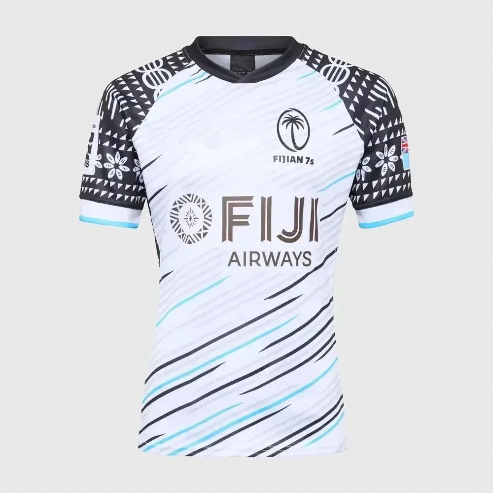 Quick-Drying Outdoor Sports T-Shirt – 3D Printed Fiji 7s Andrea Rugby Jersey