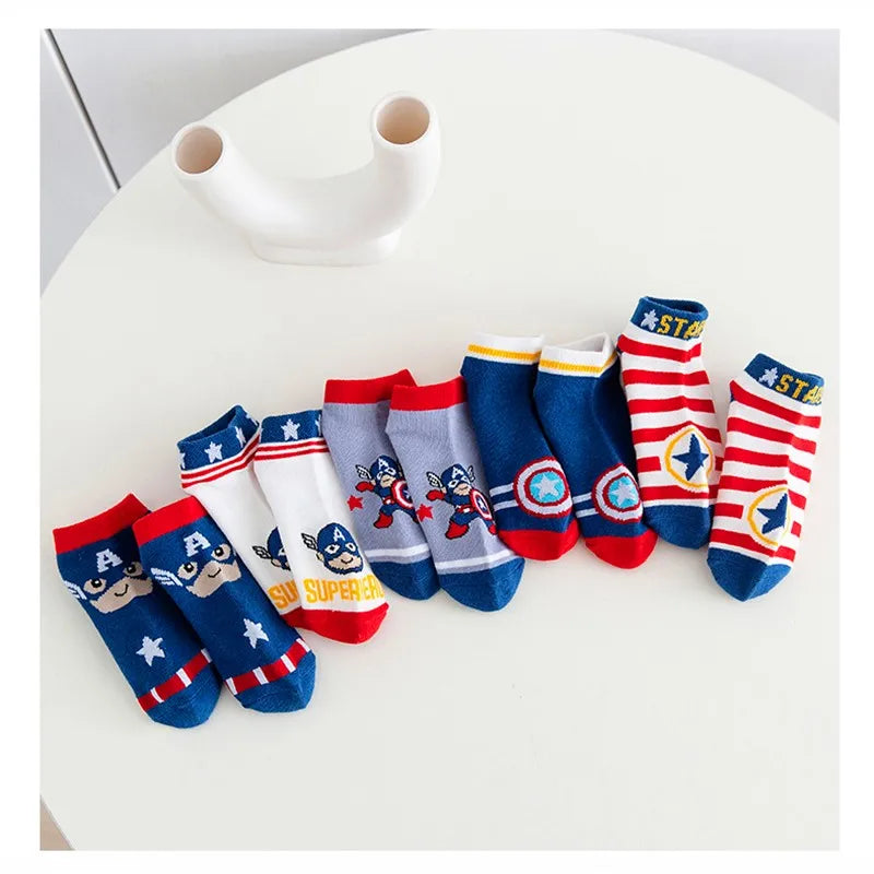 Spiderman Children Socks - 5 Pairs