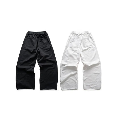 Hip-Hop Graffiti Print Loose Pants | Unisex Streetwear