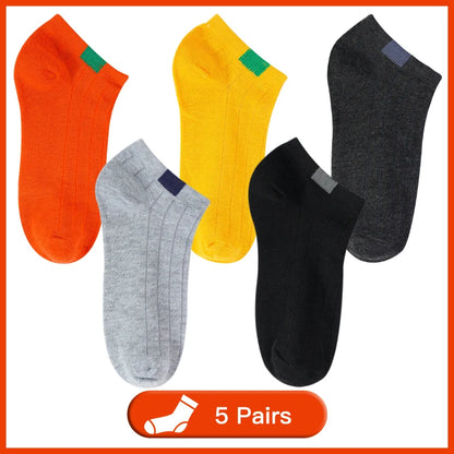 Women’s Solid Casual Cotton Ankle Socks - Amazing G