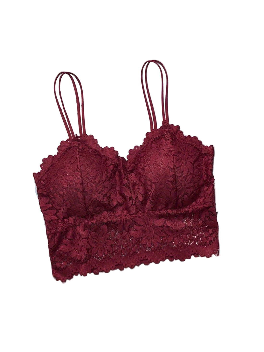 8pcs Wire-Free Lace Lingerie Set | 4 Bras & 4 Panties Combo