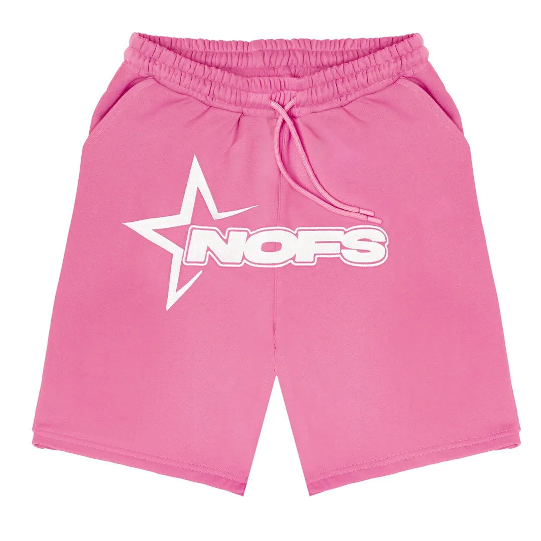 Men New Fashion Letter Graphics T-shirt Hip-hop Punk Summer Short Sleeve American Street Tops Shorts Set Y2K 2024 Men&