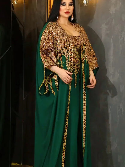 Eid 2 Piece Set with Inner Dress